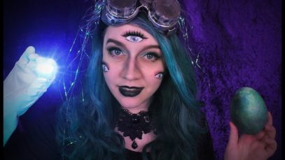 Checkup with a clumsy alien [ASMR]