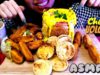 تحدي بركان الجبنه/ Cheesy volcano with croquettes challenge -ASMR