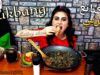chicken liver mukbang eating show  موكبانغ الكبده