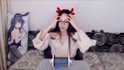 Chinese ASMR,mouth sound,chat[么么然  ASMR]