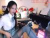 Chinese ASMR,talk,blow,mouth sound,ear clean,tap glasses[贝拉小姐姐ASMR]