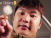 Cleaning Your BIG EARWAX? ASMR
