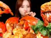 COOKING MUKBANG :) SPICY BLUE CRAB STEW (Kkotge-tang) 새우 꽃게탕