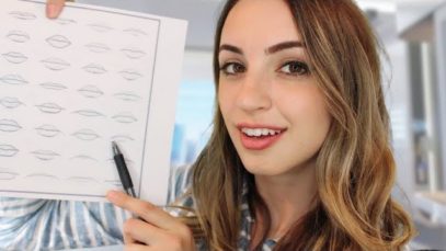 Drawing Features On Your Face – ASMR Darling Remake