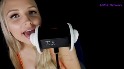 EAR LICKING AND MOUTH SOUNDS ASMR ??