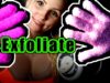 Exfoliating Gloves ASMR – RELAXING TIME IN 4K