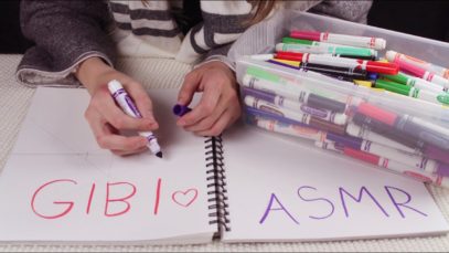 [Gibi ASMR] Testing and Sorting Markers (Whispered)