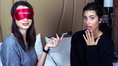 Gibi Does ASMR Glow’s Makeup…Blindfolded