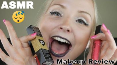 Glitter Lipstick Makeup Review ASMR | 4k Ultra HD | ASMR Network | Beauty BLVD Review