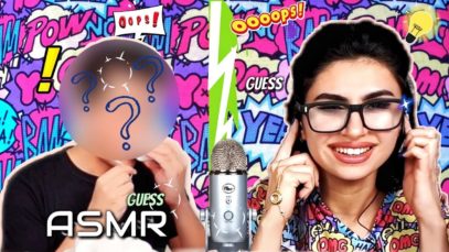 Guess that ASMR sounds / تحدي خمن اصوات الاكل