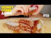 HONEYCOMB ASMR *STICKY* MUKBANG NO TALKING EATING SOUNDS + 벌꿀 리얼사운드 먹방