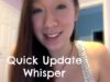 I’m back! (A Whispered Apology)