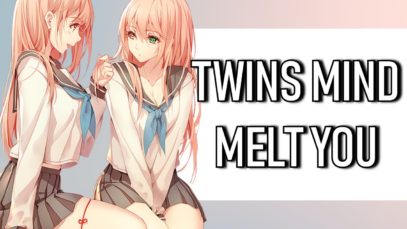 Intense Monozygotic Twin Ear Licking (18+ ASMR)