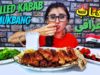 موكبانغ الكباب العراقي / Iraq kebab, mukbang |eating show |