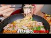 KOREAN NOODLE ASMR *SEAFOOD OYSTER OCTOPUS* MUKBANG NO TALKING EATING SOUNDS + 해물라면 먹방 리얼사운드
