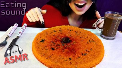 اصوات أكل الكنافه التركيه|Kunafa Eating sounds (ASMR)