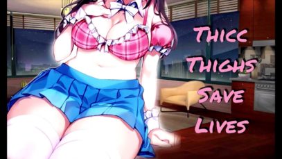[Lewd ASMR Short] – Thicc Neko Girl Entices You With Her Thighs
