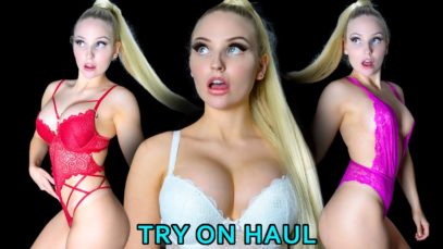 Lingerie Try on Haul