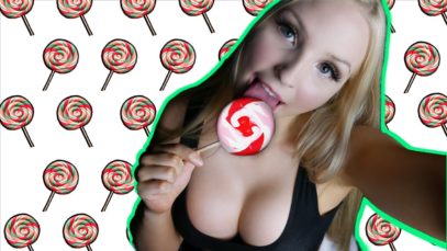 Lollipop Sucking and Licking Mouth Sounds ASMR