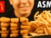 McDonald’s Chicken Nugget & Fries ASMR MUKBANG FEAST! (Crunchy Eating & Mouth Sounds)