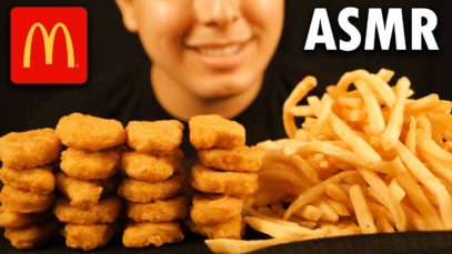 McDonald’s Chicken Nugget & Fries ASMR MUKBANG FEAST! (Crunchy Eating & Mouth Sounds)