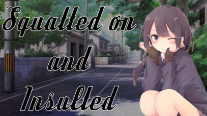 Mean slav girl squats on you then insults you