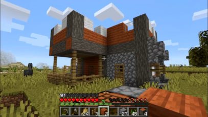 Minecraft ASMR | Building a house in Survival Mode! ⛏️
