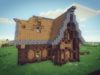 Minecraft ASMR | Building a Medieval House ?