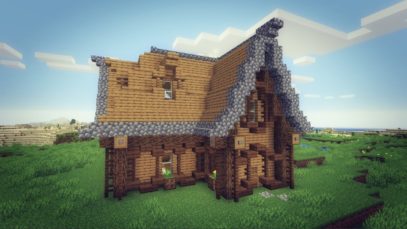 Minecraft ASMR | Building a Medieval House ?