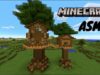 Minecraft ASMR | Building a Treehouse Base ? | Ear-to-ear