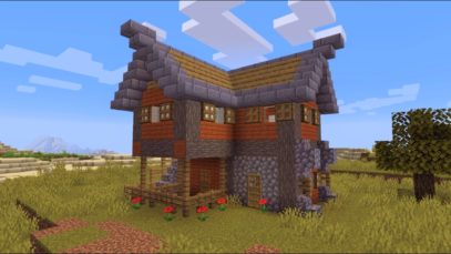 Minecraft ASMR | Survival Farmhouse Build ?