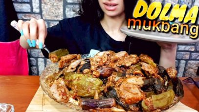 Mukbang Iraqi DOLMA |Eating show| موكبانغ الدولمه العراقيه