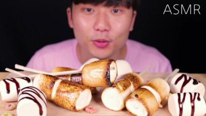 Mukbang *Roasted Marshmallow* 구운 마쉬멜로 먹방 Korean ASMR Eating Show
