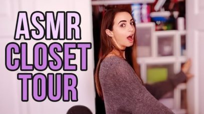 My ASMR Closet Tour | Life of a Full Time YouTuber