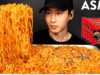 NUCLEAR FIRE NOODLES CHALLENGE! 2X SPICY | THANK YOU FOR 1 MILLION SUBSCRIBERS!! | Zach Choi ASMR