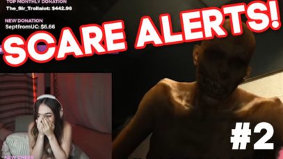 Outlast with terrifying scare alerts! (Part 2)