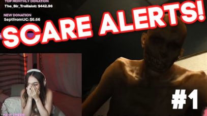 Outlast with terrifying scare alerts! *warning extremely loud*