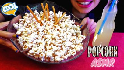 Popcorn eating sounds ASMR?