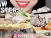 Raw Oyster ASMR RELAXING & CRUNCH EATING (No Talking) + 굴 먹방 리얼사운드