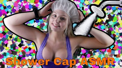 Shower Cap Ear Cup And Squishing Relaxing Sounds | ASMR Network | 4k Ultra HD