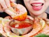 Shrimp ASMR MUKBANG NO TALKING (Eating Sounds) KOREAN l 홍새우 리얼사운드 먹방