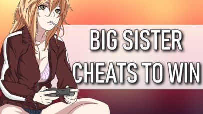 Sister Ear Licks You Just To Win! (Ear Licking ASMR)