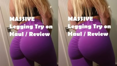 [SQUAT TESTING] MASSIVE Leggings Try On Haul / Review | ASMR Network