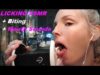 SUPER intense Ear LICKING and EATING