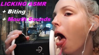 SUPER intense Ear LICKING and EATING