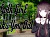 Tiddy goth girl asks you on a date