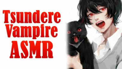 Tsundere Vampire Boy Rescues You [ASMR Vampire Roleplay] [Love Confession] [Vampire x Werewolf]
