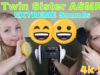 ✌ Two Triggers With The Tingle Twin Sister | ASMR Network | TINGLE IMMUNE CURE | 4k ASMR HD ✌