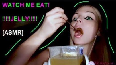 WATCH ME EAT JELLY PLEASE! [ASMR]