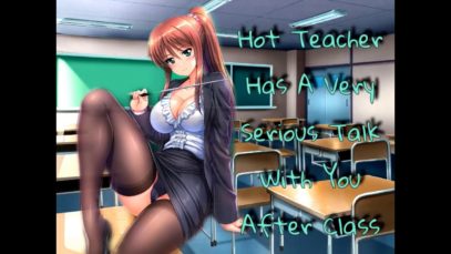 Your Hot Teacher Has A Serious “Talk” With You About Missed Assignments – [Lewd ASMR] –